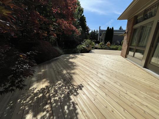 Cedar 2x6 Deck Rehabilitation